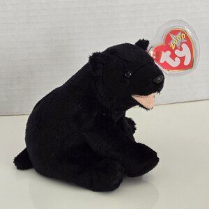 3/$25 NWT BEANIE BABY - Cinders the Black Bear